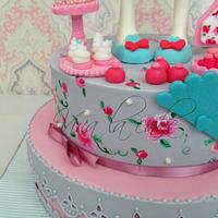 Lalaloopsy cake "Suzette La Sweet" 