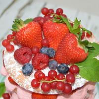 Summer Strawberry Fresh Cream Cake...x.