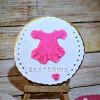  cookies for a newborn baby girl
