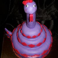 Friendly Snake Cake!