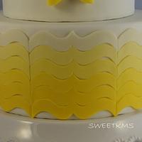 Yellow Ombre Cake