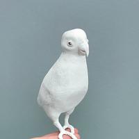 Wafer Paper ART - Wafer Paper Bird - Cockatoo - no wires - 100% Wafer paper