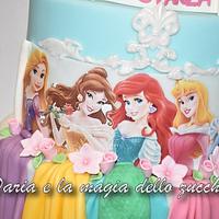 Disney Princesses cake 