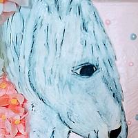 Hand painted horse