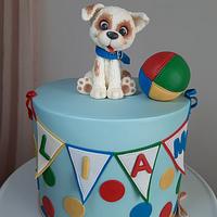 Puppy cake Puppy cake