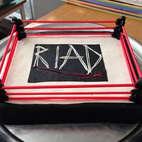 Wrestling cake