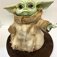 The Child Cake from The Mandalorian