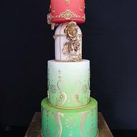 Indian Culture Competition - Wedding cake 