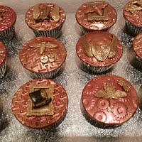 Steampunk cupcakes 