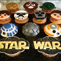 Star Wars Cupcake Board 