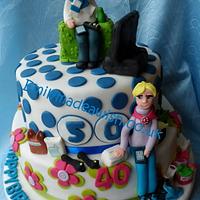 Joint Birthday Cake