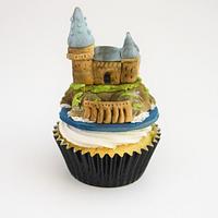 Harry Potter Miniature Movie Scene Cupcake Toppers