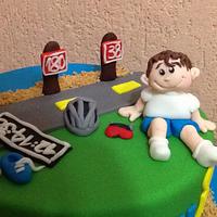 Triatlon cake
