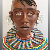 african turkana tribe girl