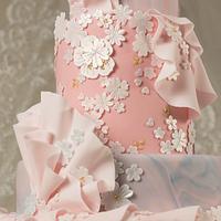 Ralph & Russo inspired cake - Cake Central Magazine Fashion Issue