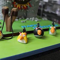 Great White Eagle Angry Bird Cake