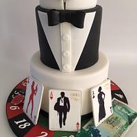 James Bond Casino Royal - Cake By Amanda Sargant - Cakesdecor