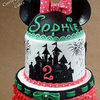 Minnie Mouse, Disneyworld birthday cake.