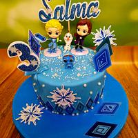 "Frozen II cake"