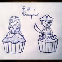 Pirate and Princess Muffins