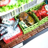 Miniature Seafood Stall
