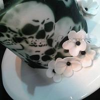 Airbrushed skull 
