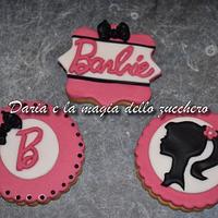 Barbie cookies themed