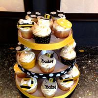 Bay-Bee Shower Cupcakes