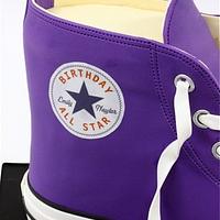 Purple Converse All Star Cake