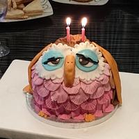 Owl 3D Cake Owl 3D Cake