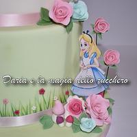 Alice in wonderland cake
