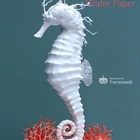 Wafer Paper ART Sculpted Seahorse - eBook  tutorial