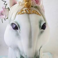 3d unicorn cake