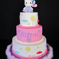 Hello Kitty Candy Cake