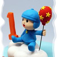 Hola! It's Pocoyo "Up, Up & Away With Balloons!"