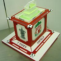 Liverpool Football Club LFC cake