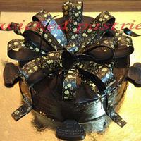 Chocolate ribbon cake :)
