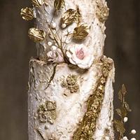 Texture - bass relief wedding cake 