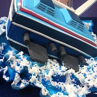 Speed Boat Cake