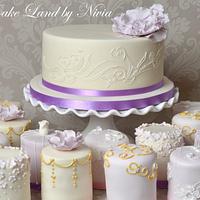 Indian mini wedding cakes