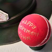 Fedora Hat and Cricket Ball