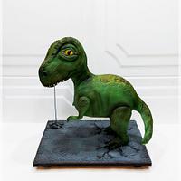 Dino 3D Cake