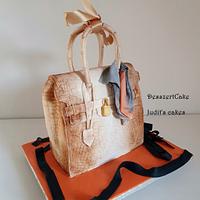 Hermès birkin bag cake