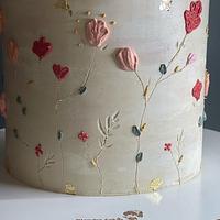 Wild  Flowers cake