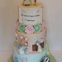 Beatrix Potter Themed Cake