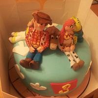 Toy Story Themed Cake