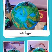 Around the world cake