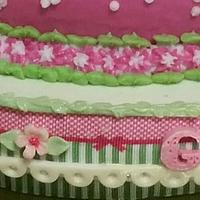 Baby Carriage Baby Shower Cake