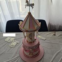 Carousel cake