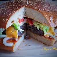 Slaný dort Mega Big Burger
